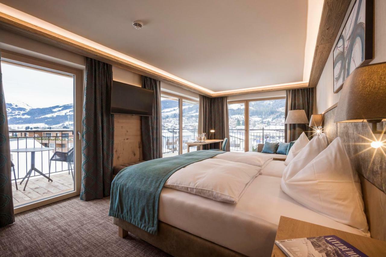 Hotel Zentral ****Superior Kirchberg in Tirol Zewnętrze zdjęcie
